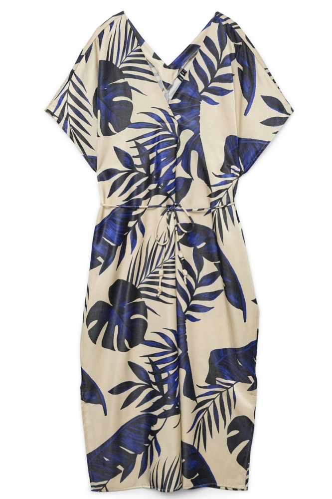 VMVINA WIDE 7/8 KAFTAN WVN GA 10327430 CLOUD DANCER/LEAF